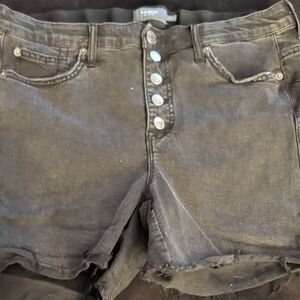 Torrid Black Jean Shorts